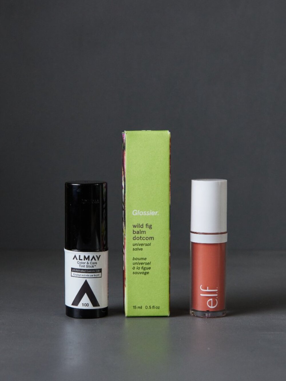 Beauty Product Sampler Kit | Glossier, elf, Almay (Balm, Blush + Color Tint)